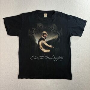 Vintage Serj Tankian Elect Dead Symphony T Shirt Men M Black Concert Band Y2K